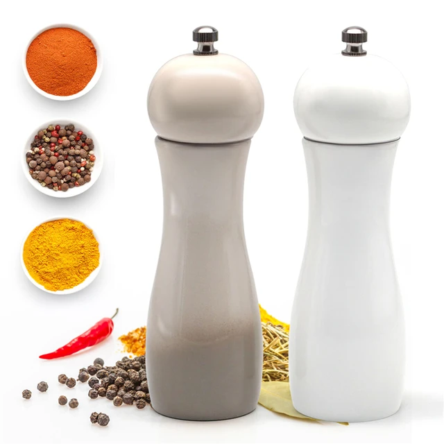 Automatic Salt Pepper Grinder Electric Spice Mill Grinder Seasoning  Adjustable Coarseness Kitchen Tools Grinding For Cooking BBQ - AliExpress