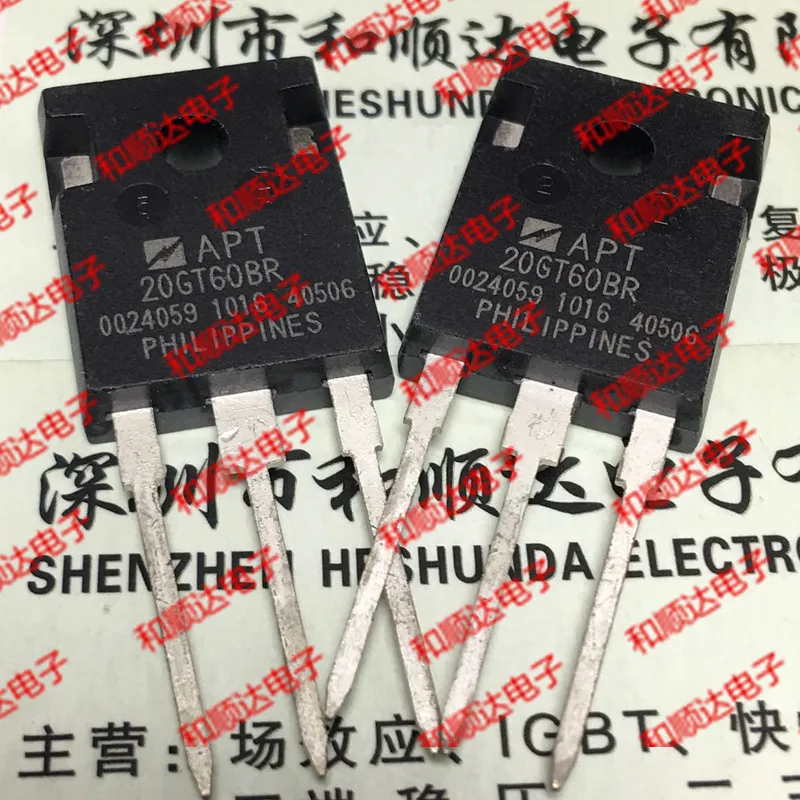 10 шт./лот APT20GT60BR-247 с изолированным затвором(IGBT) 600V 20A