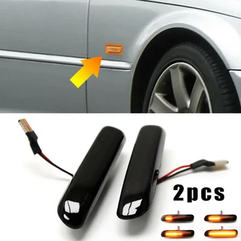 

Car Side Fender Dynamic LED Turn Signal Light For BMW 3 Series E46 Sedan 1997-01 Durable And Practical To Use