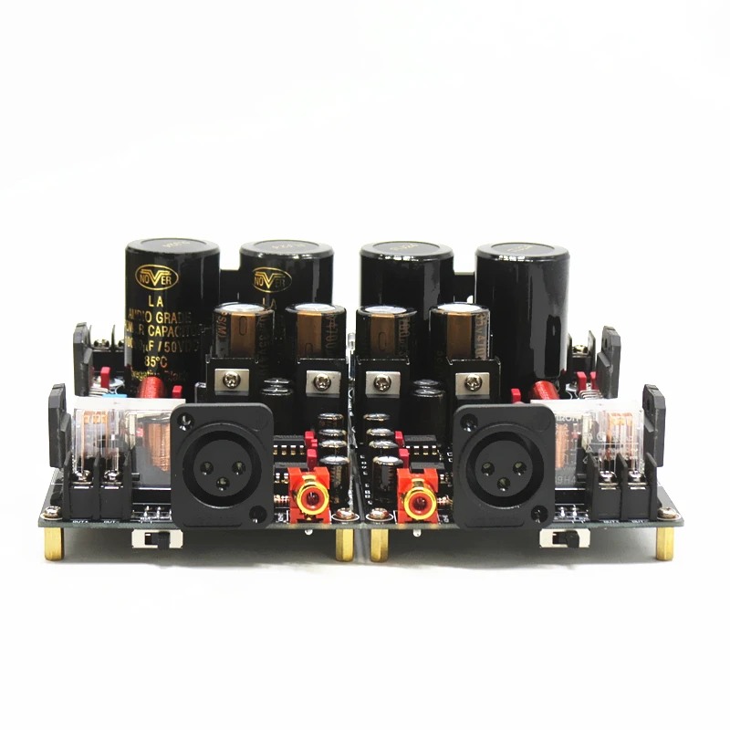 LM3886 XRL полностью сбалансированный Мощность усилитель доска 120 Вт + Hi-Fi стерео 2-х