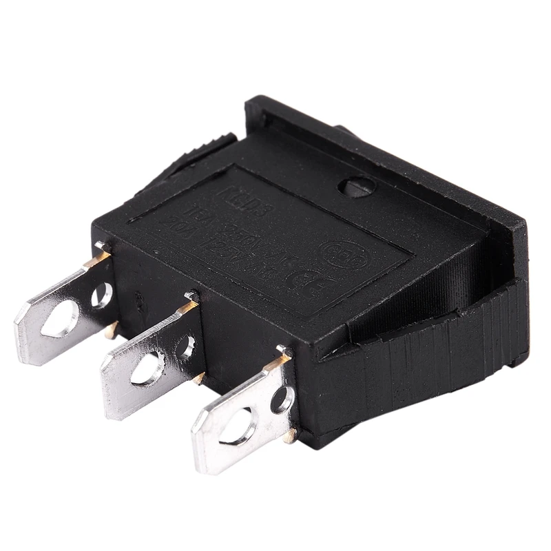 AC15A/250V 20A/125V 3 контактный SPDT ВКЛ ВЫКЛ на позиции оснастки кулисный