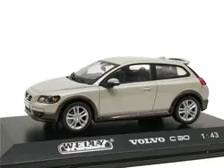 Welly 1:43 Volvo C30 сплав под давлением модель автомобиля игрушечных автомобилей