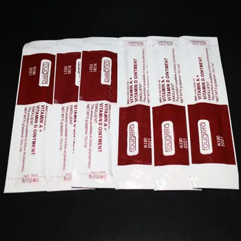 

100Pcs/lot Tattoo Recovery/Anti-Scar Cream Vitamin A+Vitamin D Ointment Top Tattoo Repairing Cream Tattoo Tools Ink