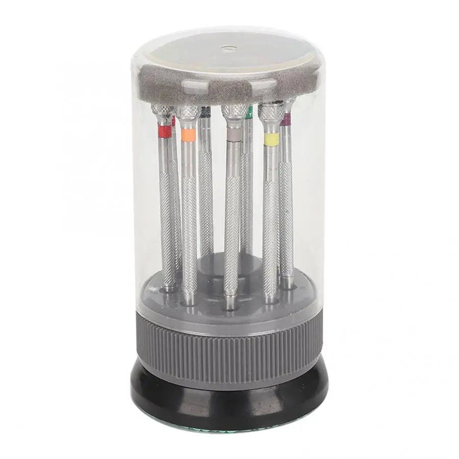 9pcs Watch Screwdriver Set Watch Back Cover Screw Removal Watch Spring Link Pin Repair Maintenance Tool Watch Repairing Tool Kit