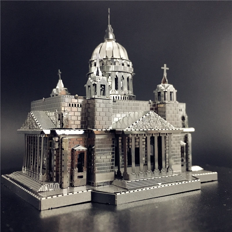 Модель MMZ NANYUAN 3D металлическая модель комплект Issakiv собор Сборная DIY лазерная