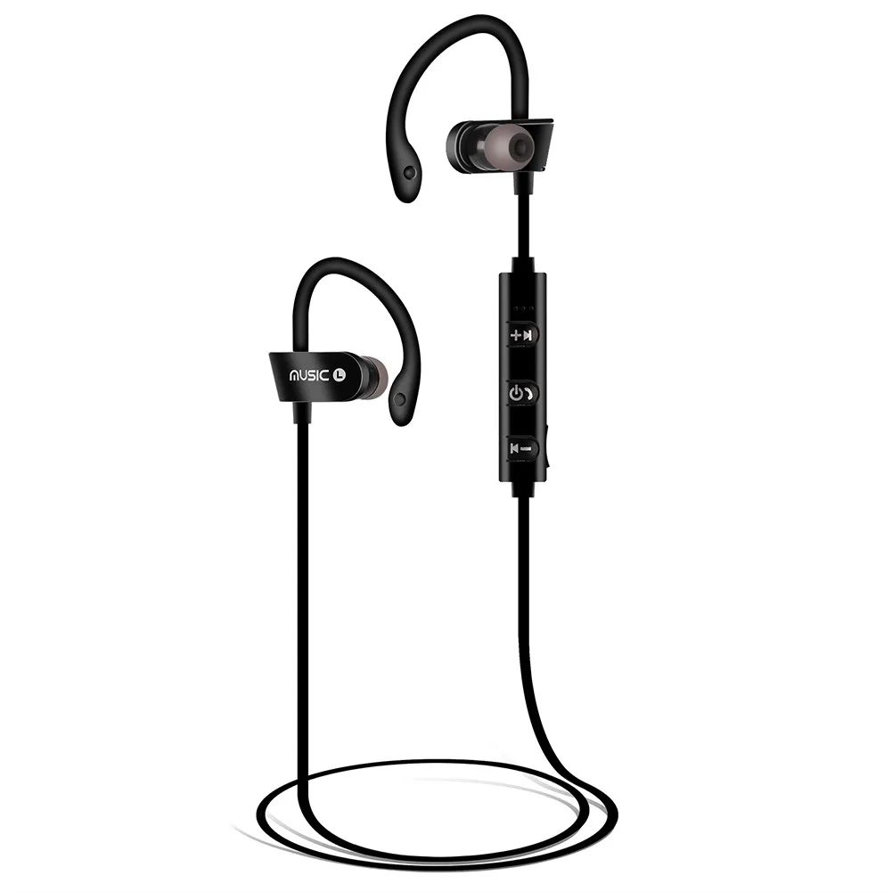Mosunx QY19 спортивные Bluetooth наушники Беспроводная потонепроницаемая гарнитура музыка стерео наушники Bluetooth V5.0 с микрофоном