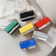 Модный детский кошелек из искусственной кожи, мини-сумка через плечо, милая маленькая квадратная сумка на плечо для девочек, аксессуары-символы, кошелек