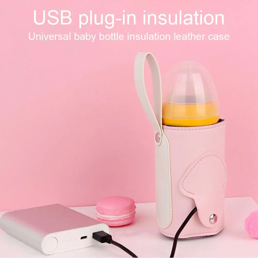 Сумка для подогрева детских бутылочек переноска с USB разъемом молока и воды