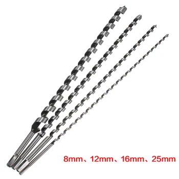 

4pcs Drill Bits Workshop Set Tool Kit Shank Auger Drilling Sleeve Tips