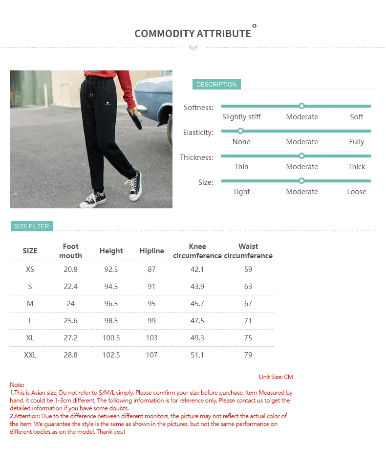 INMAN 2020 Autumn New Arrival Drawstring Elastic Waist Cotton Embroidery Micro-elastic Pencil Trousers