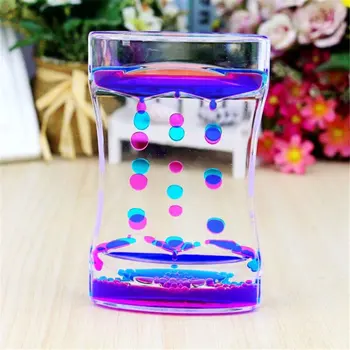 

Water Motion Liquid Bubble Timer, Calming Sensory Fidget and Relaxation Desk Toy, Therapeutic Game