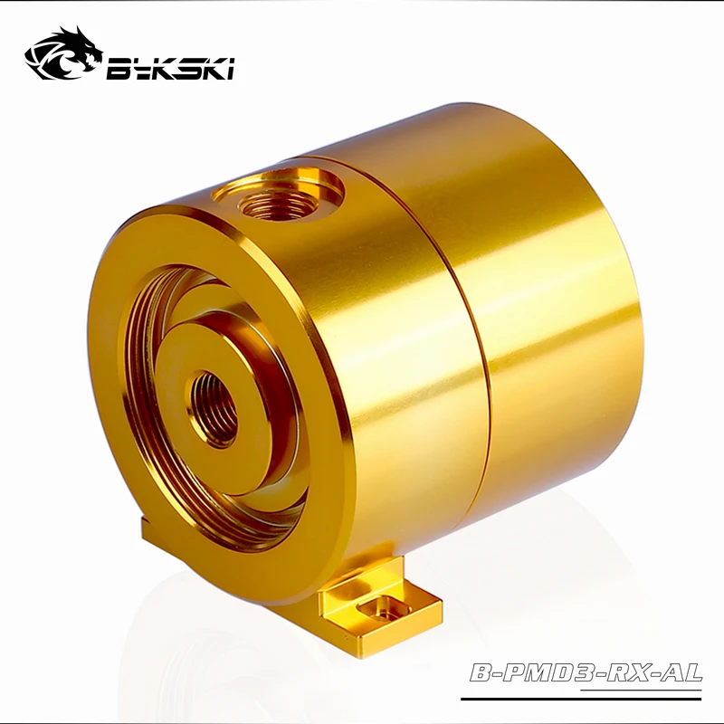 Bykski DDC насос DC12V TDP10W/максимум 5000 об/мин/Qdistance 4 метра/600л/ч металлическая крышка радиатора диаметр 71 мм* высота 70 мм