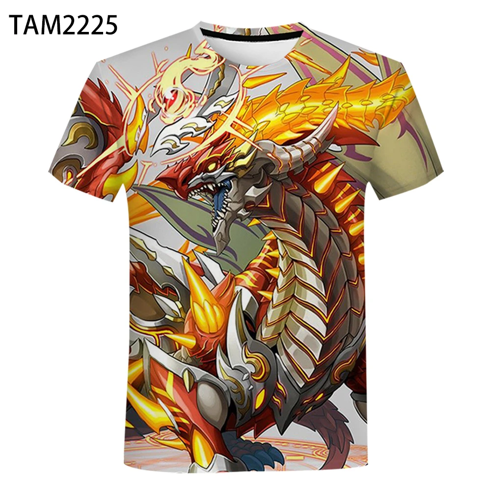 Camiseta Bakugan Vestroi3d, sudadera de Fitness jóvenes estudiantes, camiseta de manga corta con estampado informal, ligera y versátil, novedad de -
