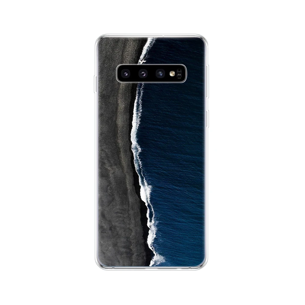 Чехол для samsung Galaxy S10 S10+ бампер силиконовый чехол из ТПУ для samsung S10 Plus copas G975F S 10 SM-G973F s10 e fundas cute - Цвет: 34508