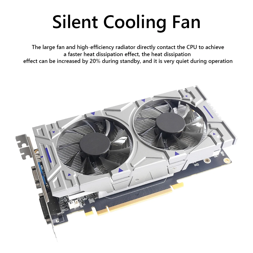 display card for pc Computer Graphic Card GTX550Ti 128bit 4GB GDDR5 NVIDIA PCI-Express 2.0 HDMI-Compatible Gaming Video Cards with Dual Cooling Fan graphics card for desktop