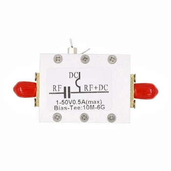 

Bias Tee 10MHz-6GHz Bias Tee Broadband Radio Frequency Microwave Coaxial Bias Amplifier Module Ultra Low Loss UY8