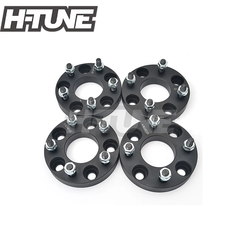 _ 4 черный 5x 114.3pcd 67.1CB 25 мм колесные распорки подходящие для Lancer EVO RX7 MPV MX5|aluminium