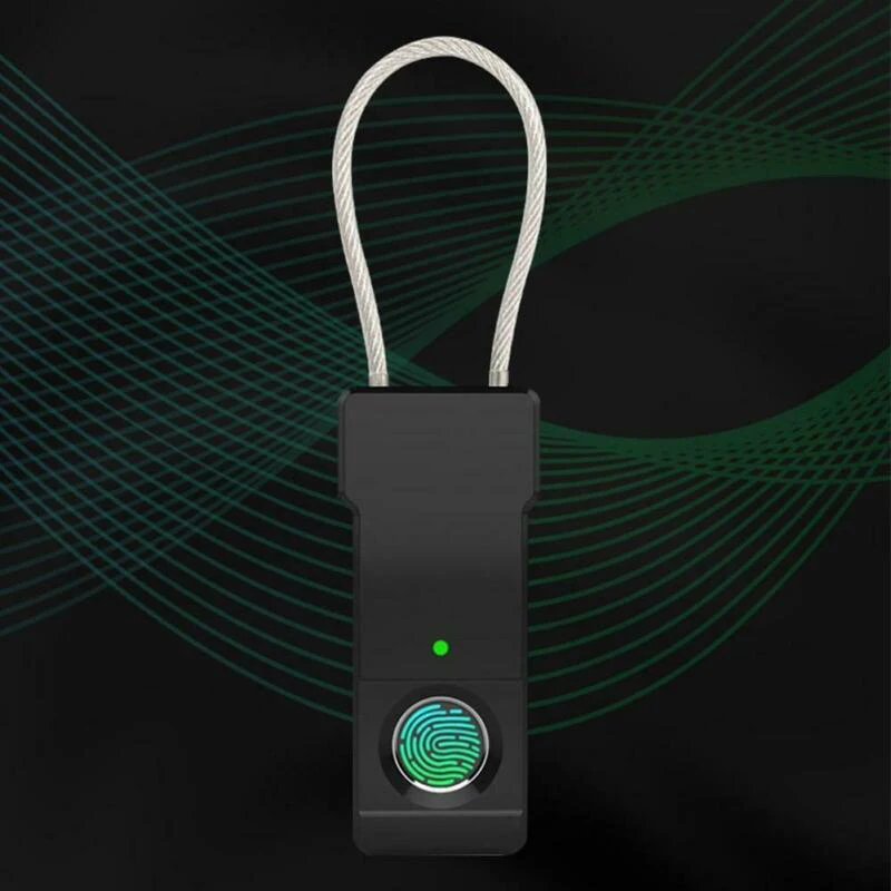 Умный Замок с защитой от отпечатков пальцев, USB Перезаряжаемый замок для дверного ящика, сумки для дома