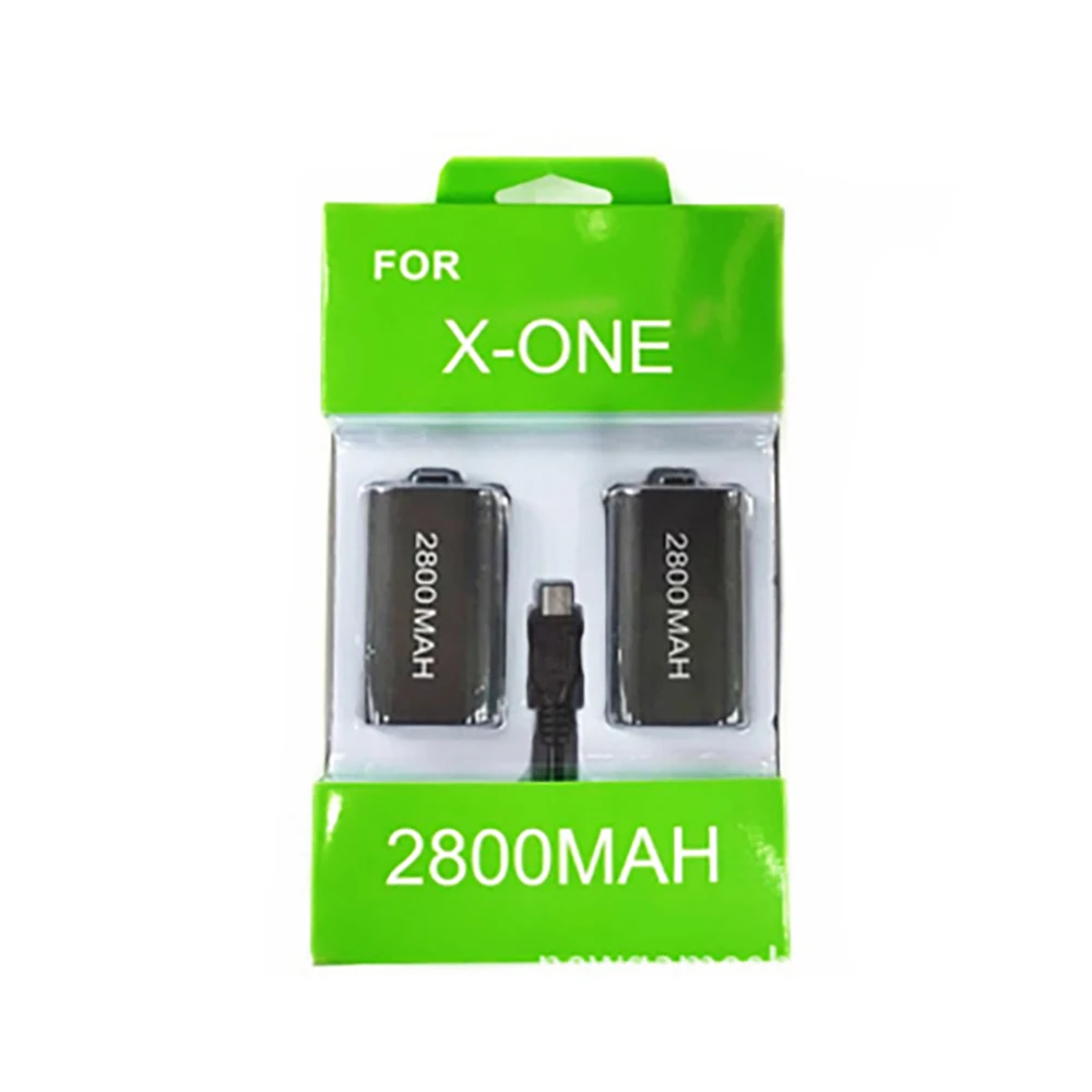 2 шт. аккумуляторная батарея + 1 шт. кабель для зарядки USB для беспроводного контроллера Xbox One|Батареи| | АлиЭкспресс