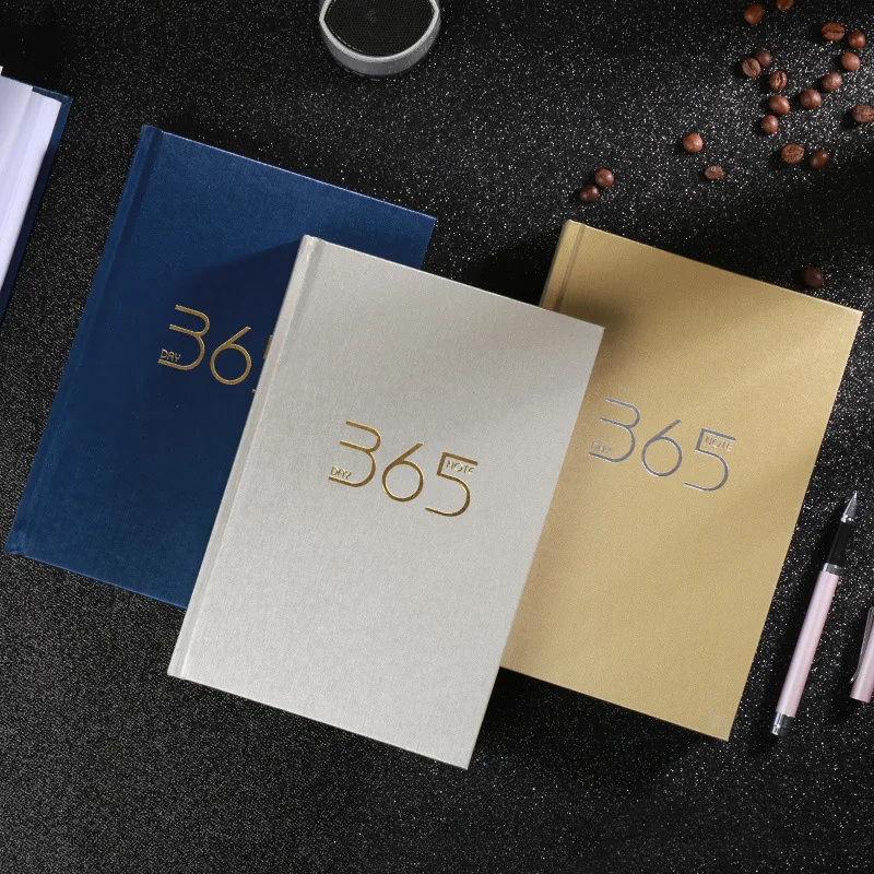 

365 Days Agenda Planner Organizer A5 Diary Notebook and Journal Back to School Office Note Book Daily Plan travelers Handbook