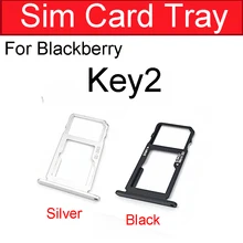 Держатель для sim карты SD Blackberry Keytwo Key2 лоток 4 5 &quotBBF100 1 BBF100 2 разъем