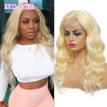 

613 Human Hair Wigs 13x4 Body Wave Transparent Lace Front Wig For Black Women Brazilian Remy 180% Density Pre-Plucked 28 30 Inch