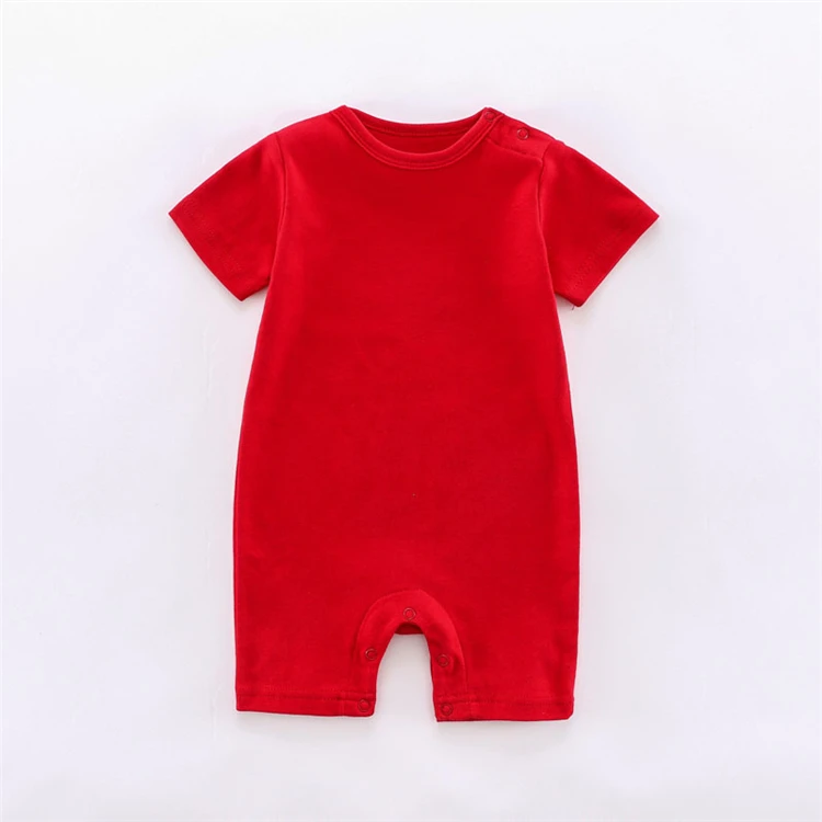 Baby Bodysuits for boy 100% Cotton Summer Baby Rompers Newborn Infant Sleep and Play Jumpsuit Boys Girls Soft Comfortable Outift Short Sleeve Baby Bodysuits for girl 