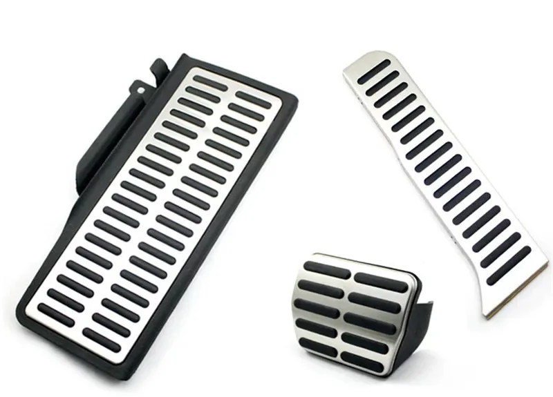 Gas Fuel Brake Foot Rest Pedal AT & MT For Volkswagen VW Tiguan 2009 2013foot rest pedalat