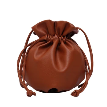 

2020 Small Women Bucket Bag For Luxury Handbags Women Shoulder Bags Designer Girls Drawstring Messenger Crossbody Bag Women Bags
