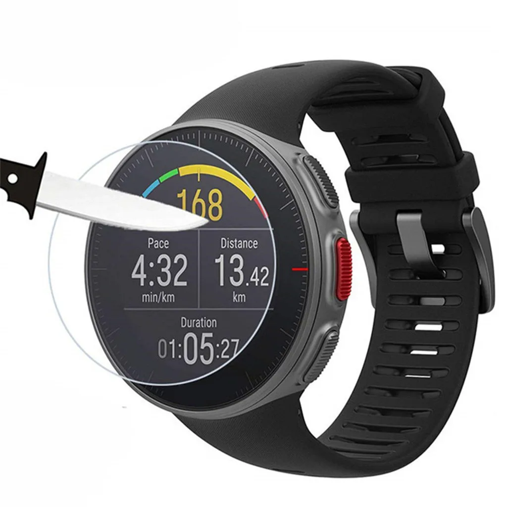 Ouhaobin 3 шт. пленка из закаленного стекла для Polar Vantage V/M Watch Smart Защитная