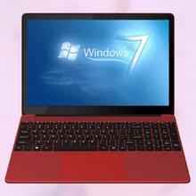 Красный 4GB ram+ 750GB HDD Intel Pentium N3520 cpu ноутбук 15,6 дюймов FHD Windows 7 ноутбук компьютер 4000mAh батарея