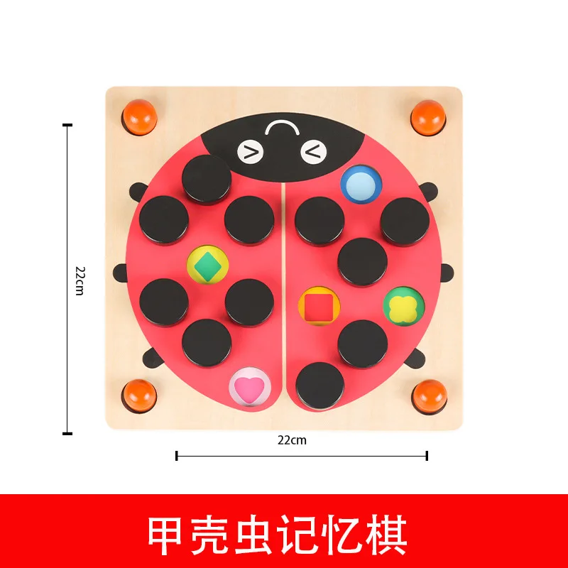 Kids party game Wooden Memory  Chess Game Match Stick  Fun Block Board Game Educational Color Cognitive Ability Toy for Children