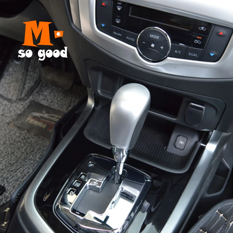 2017 2018 2019 For Nissan Navara NP300 Car Gear Shift Lever Knob Handle