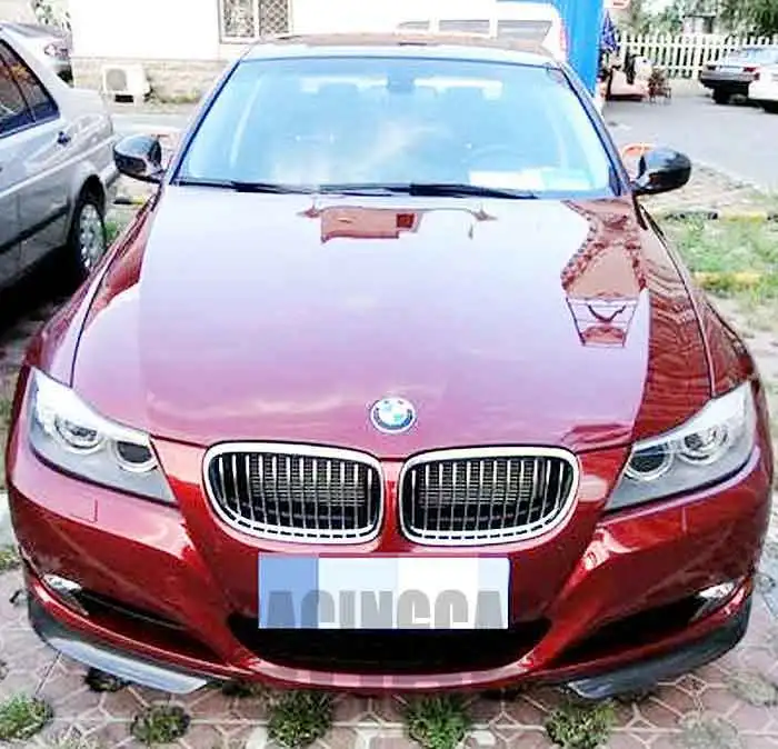 PERFORMANCE REAL CARBON FIBER FRONT LIP SPLITTER FOR BMW E90 LCI 2009-2011
