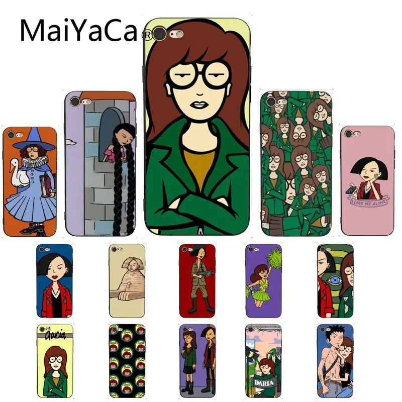 

MaiYaCa DARIA MORGENDORFFER Newly Arrived Phone Case for iPhone 8 7 6 6S Plus X XS MAX 5 5S SE XR 10 Cases