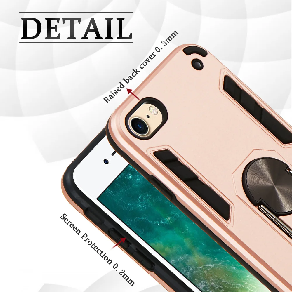 Телефонные аксессуары для capinha iPhone 7 Магнитный противоударный чехол Apple funda 8 4