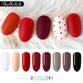 

Shelloloh Manicure Set For Nail Polish Set Gel Varnishes For Nail Art Decorations Gel Set All For Manicure Nail Kit