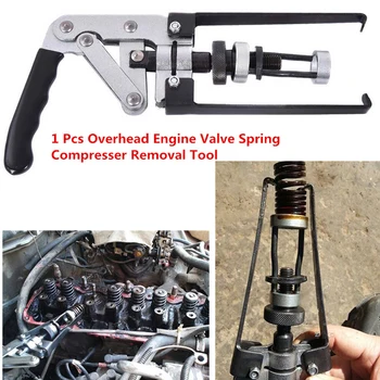 

Engine Steel Overhead Valve Spring Compressor Removal And Installation Tool Seal Ring Replacement Engine Spring Removal Tool