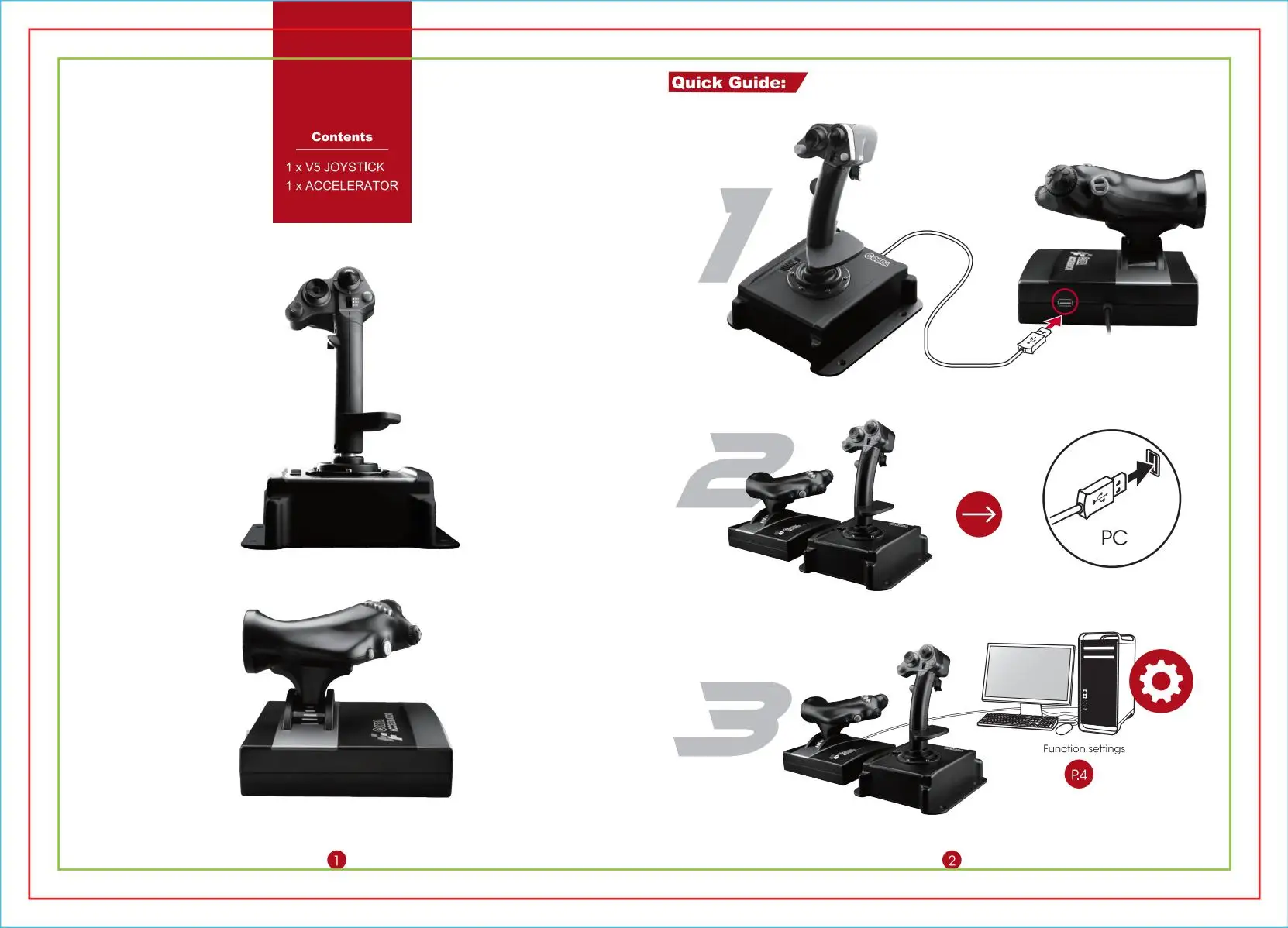 2021 Flight Stick Joystick Controller For PC Joystick Gamepad Flight Controller Stick Joystick Gaming Flight Controller
