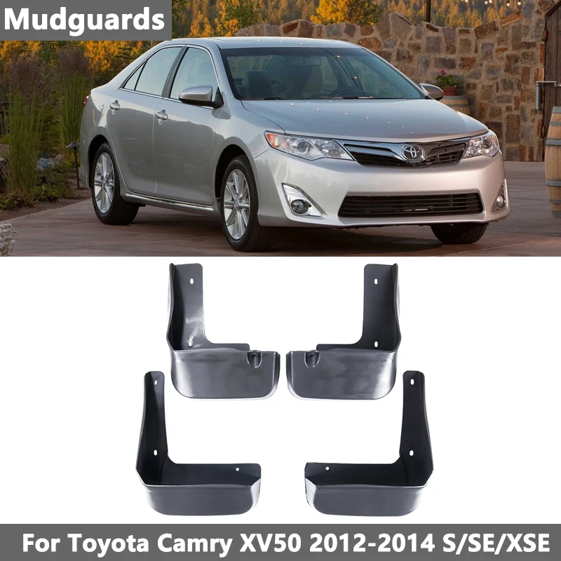 GENUINE XUKEY Mud Flaps For Toyota Camry 2012-2014 Mud Splash Guards LE/XLE/L