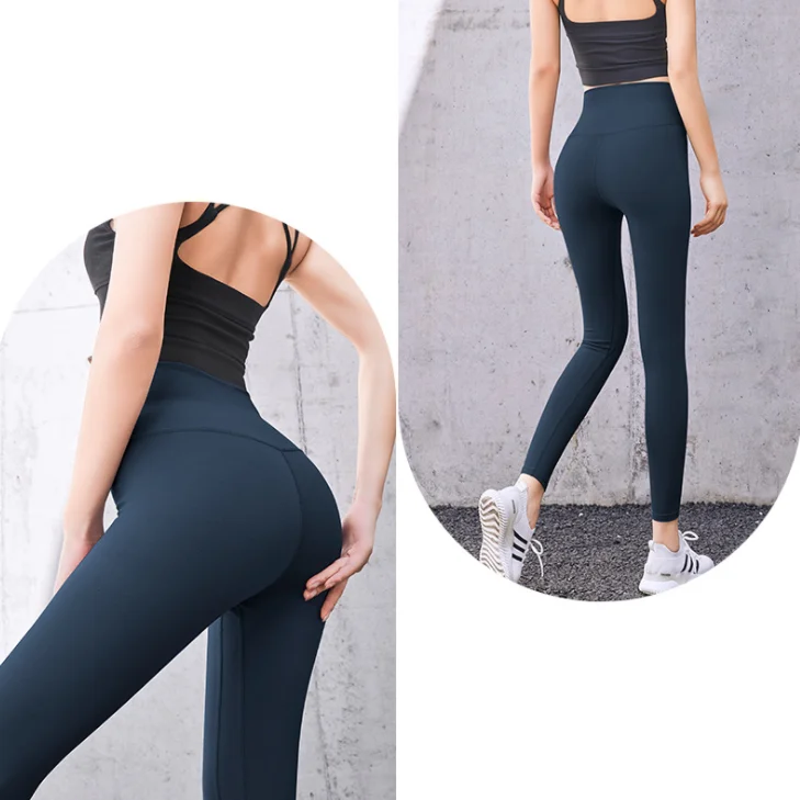 Women Tights Fitness Running Yoga Pants High Waist Seamless Sport