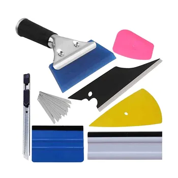 

8 In 1 Auto Film Installation Tool Set Cutter Wrapping Scraper Squeegee Vinyl Wrap Car Tools Set