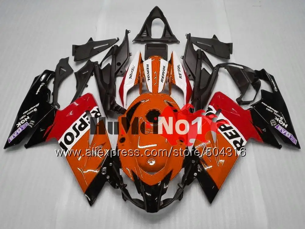 Инъекции для Aprilia RS-125 RSV125 R 34MC. 140 RS 125 2006 2007 2008 2009 2010 2011 RS125 06 07 08 09 10 11 обтекатель желтый - Цвет: No. 10