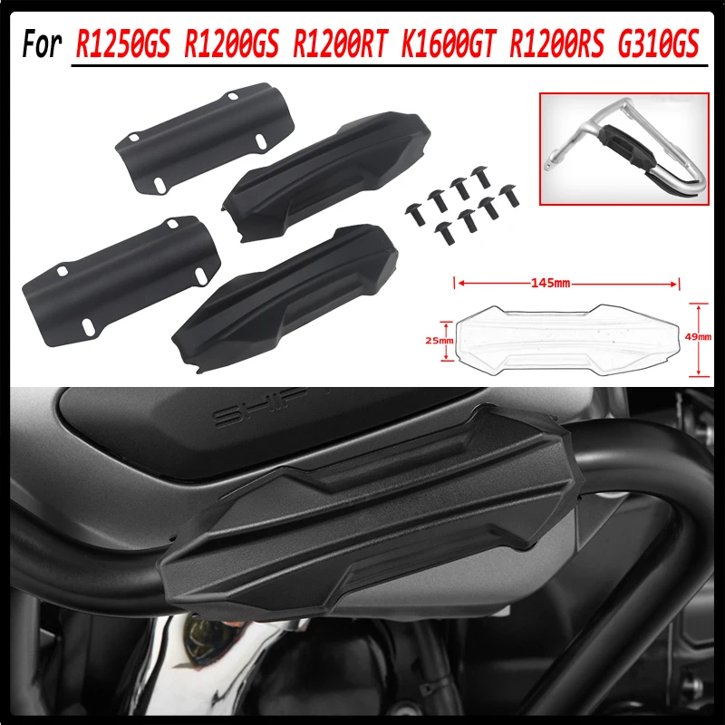 

Аварийный бампер для мотоцикла, 25 мм, защита двигателя для BMW R1250GS, R1200GS, R1200RT, K1600GT, R1200RS, G310GS