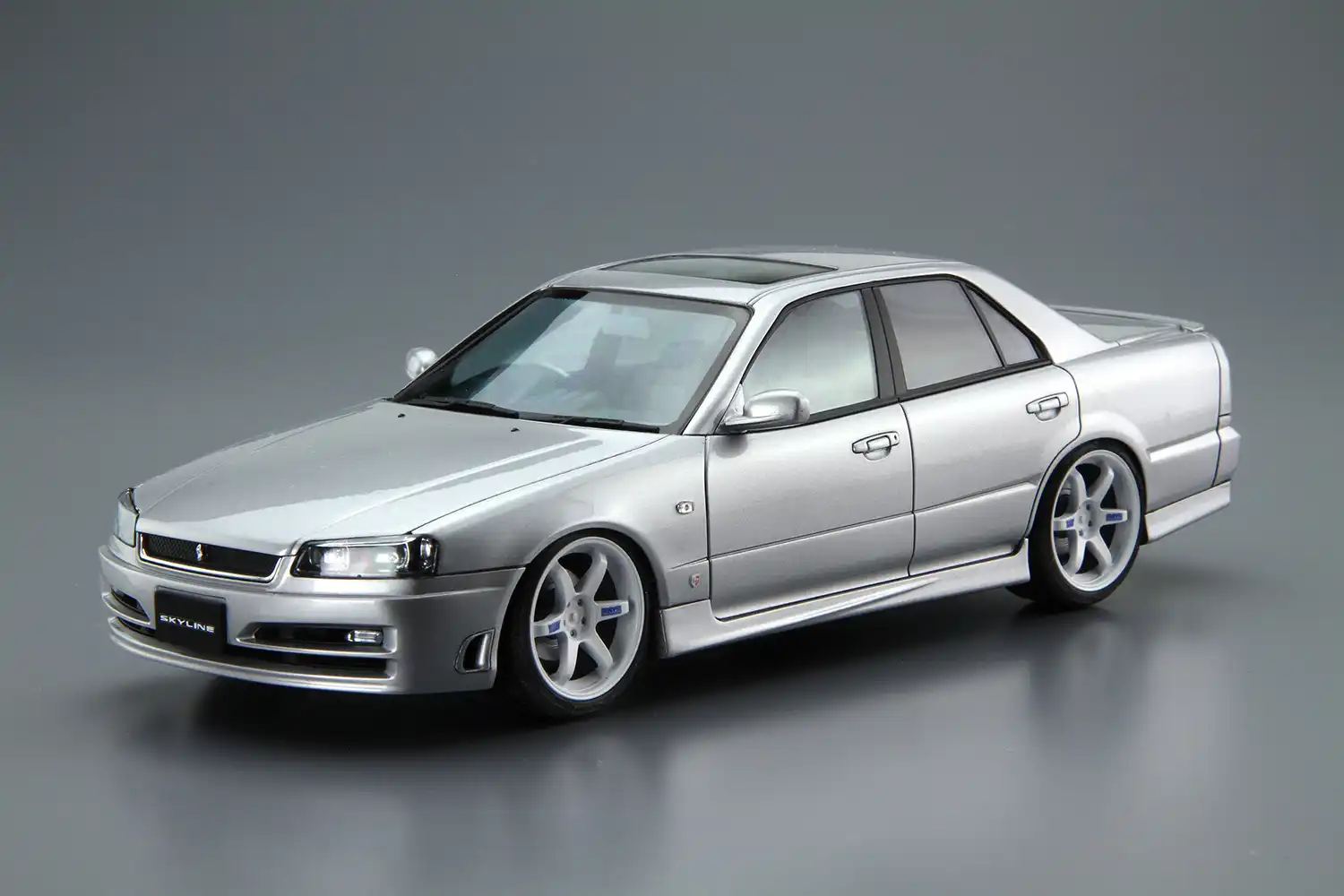 1 24 Nissan Er34 Skyline 25 Gt Turbo Model Building Kits Aliexpress