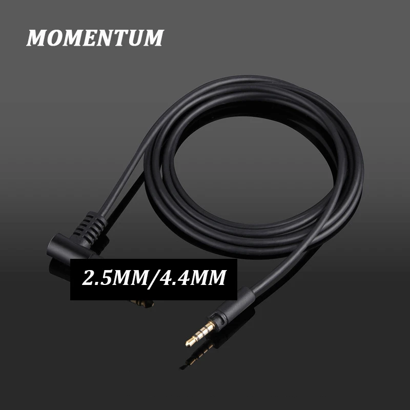 

New MOMENTUM detachable earphone balance cable 4.4mm 2.5mm upgrade cable OCC 99.999% Single crystal copper silver-plated cable