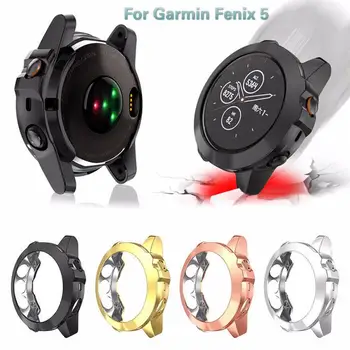 

TPU Case Watch Screen Protective Case For Garmin Fenix 5 For Garmin Fenix 5X TPU Protective Case Cover Watch Accessories