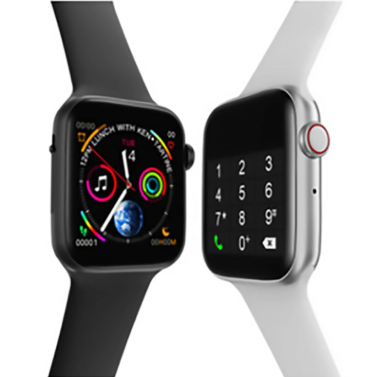Умные часы Bluetooth W34 водонепроницаемые спортивные для Apple Xiaomi монитор сердечного ритма кровяное давление фитнес-трекер Wrisatband для мужчин