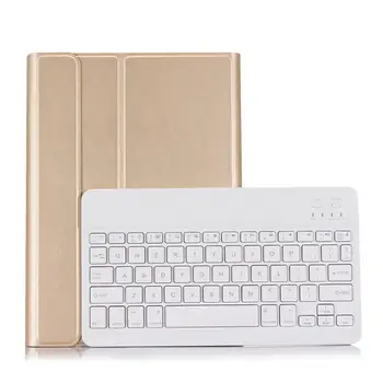 

Case for Samsung Galaxy Tab S6 10.5 Keyboard Case T860 T865 SM-T860 Cover Russian Spanish English Bluetooth Keyboard Funda Case