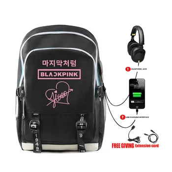 

Popular Backpack Women Fashion Blackpink Print Casual Ladies Elegant Design Laptop Backpack Fashion and Trend girls Backpack
